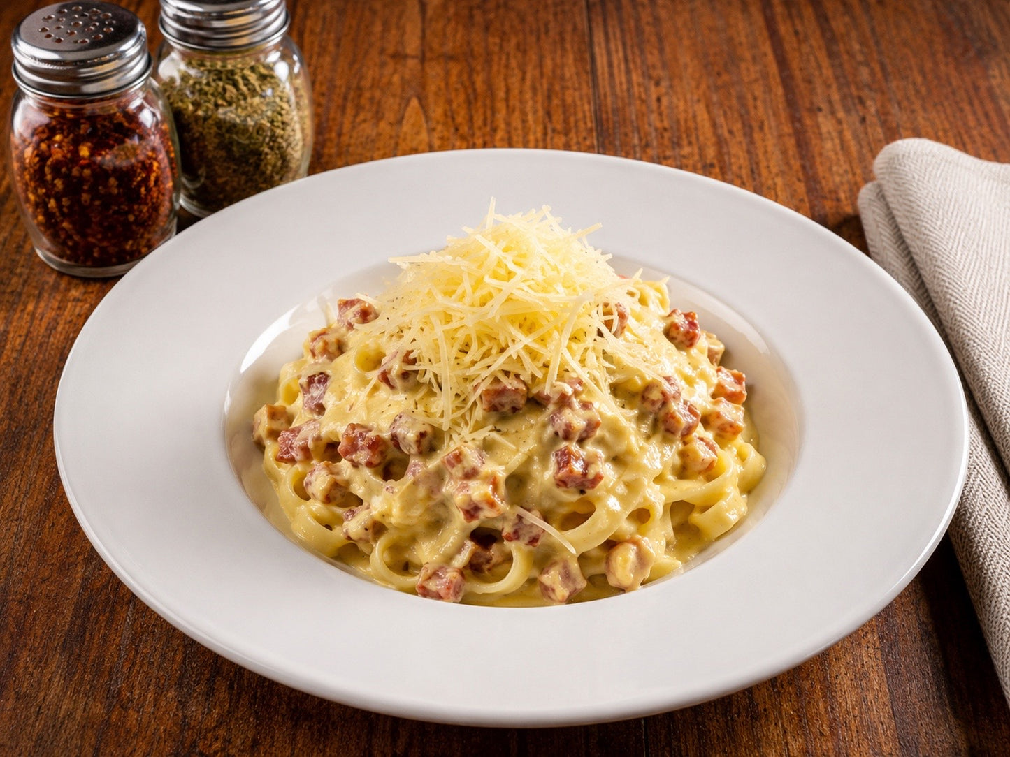 Fettuccine Carbonara