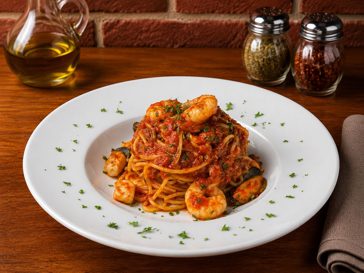 SPAGHETTI MARINARA