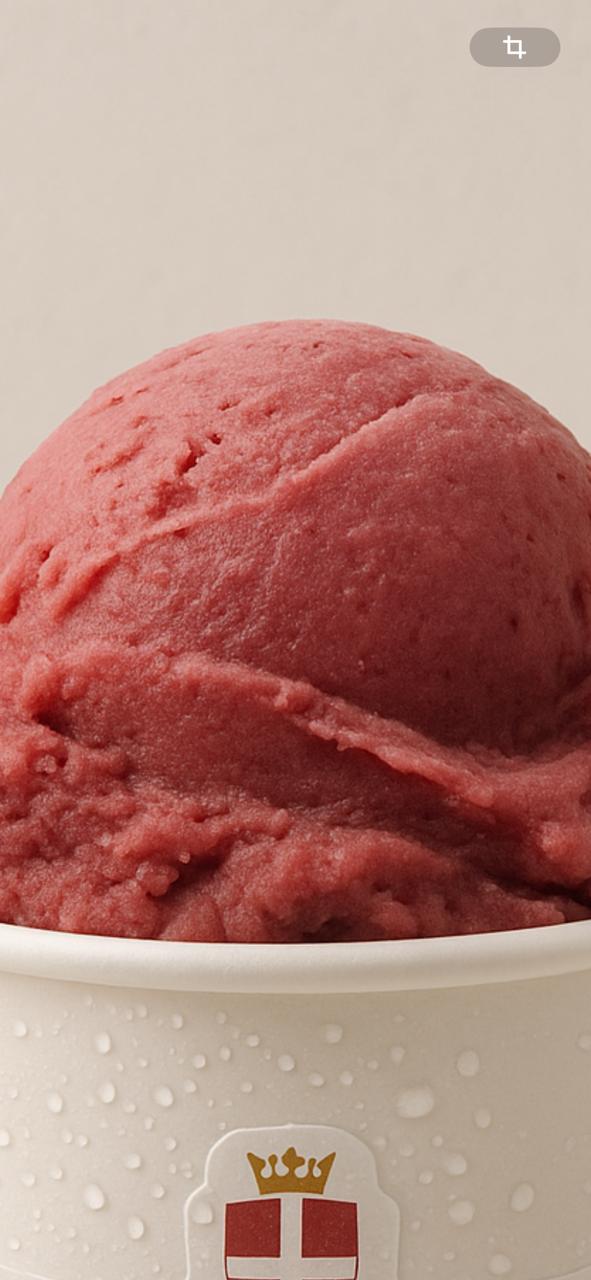 Helado Frambuesa