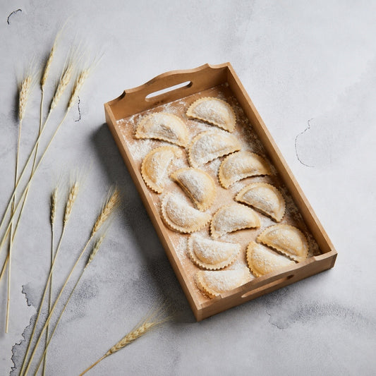 Mezzelune Ricotta y Jamón